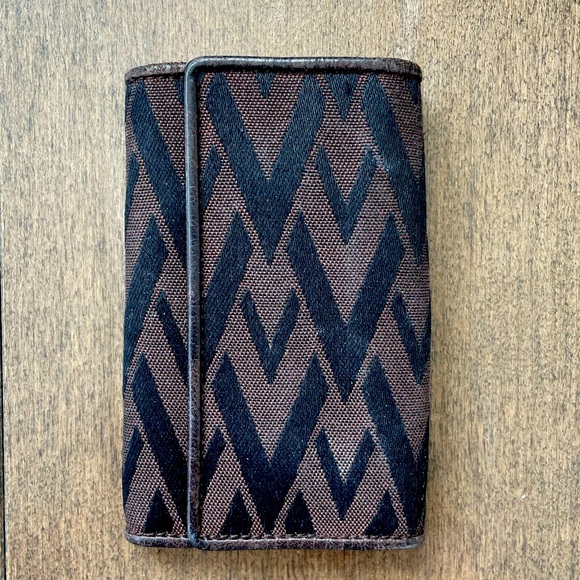 Valentino Accessories - Valentino Black/Brown Key Pouch